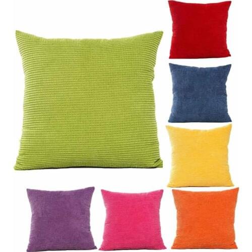 Corn Seed Pillow Case Room Decoration Accessories Sofa Car Solid Color Cotton Throw Cushion Cover Kawaii Home Decor Dropshipping