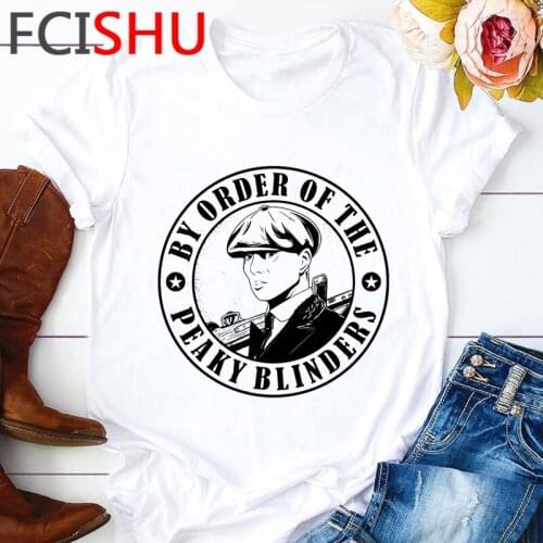 Unisex Peaky Blinders T Shirt Men Streetwear Funny Cartoon 90s T-shirt Casual Summer Graphic Tshirt Anime Hip Hop Top Tees Male