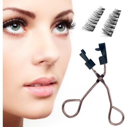 Magnetic Eyelashes Lashes Magnetic Kit Magnetic False Eyelashes Kit Magnet Eyelash Curler With Pair Of Magnetic Eyelashes