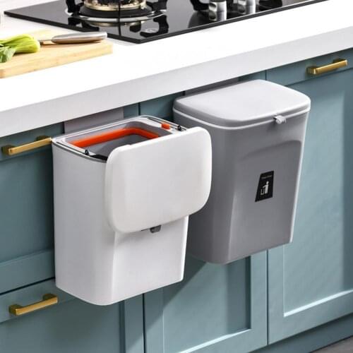 Kitchen Trash Can Trashcan Kitchen Waste Bin Kitchen Garbage Cans Recycle Rubbish Bin For Kitchen Dustbin Garbage Bin Trash Bin