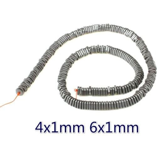 Natural Hematite Magnet Beads Vacuum Plating Triangle Hematite Beads DIY Making Bracelet Necklace Accessories