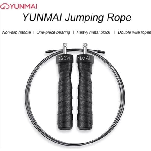Mijia Yunmai Sport Jump Rope One-piece Bearing,Double Wire Rope,Heavy Metal Block Antiskid Handle for Xiaomi Mi Smart Home Kits