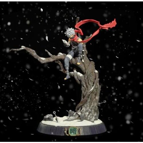 Spot【Yihong】STR Studio White Hair Dark KakashiI GK Limited Edition Hand-Made Model In Stock