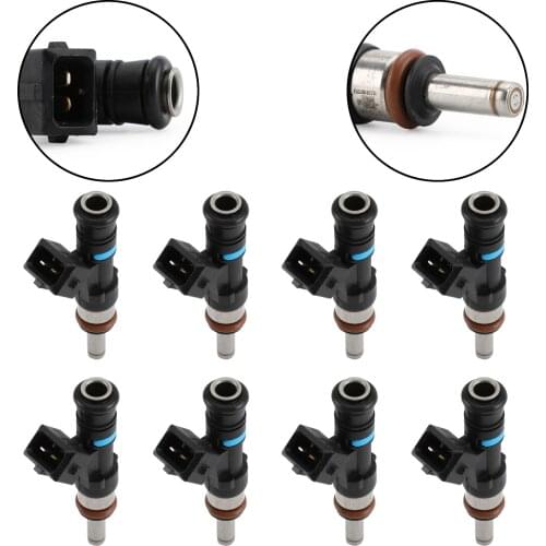 Artudatech 8PCS Fuel Injectors 0280158164 Fit For BMW M3 08-13 E90 E92 E93 13641437476Car Accessories
