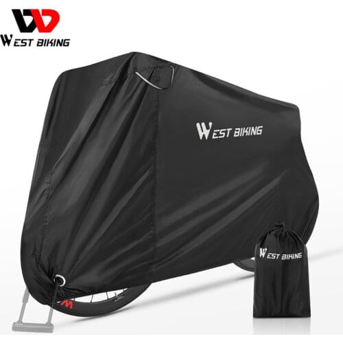 WEST BIKING Bicycle Protective Cover All-weather Rain Snow Dust Sun Protective Cover MTB Motorcycle Cycling Bike Accessories