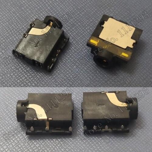 10pcs/lot Headphone Jack Connector for Dell Latitude E6230 Laptop combo audio Port 7-pin