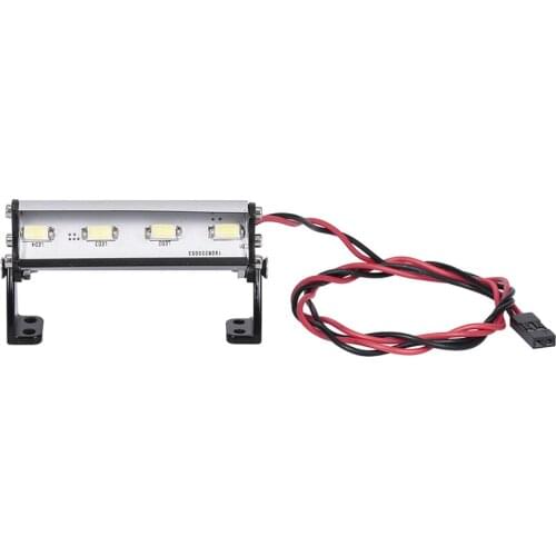 50mm RC Car Roof Headlights RC Off-Road Dome 4 LED Lights for TRAXXAS Teton Summit Redcat Volcano ECX Temper Rukus AMP