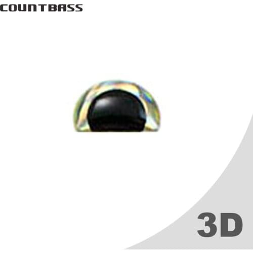 50pcs 3D Fishing lure eyes for blank hardbaits crankbaits minnow unpaited lures, DIY fish bait asscessory, free shipment