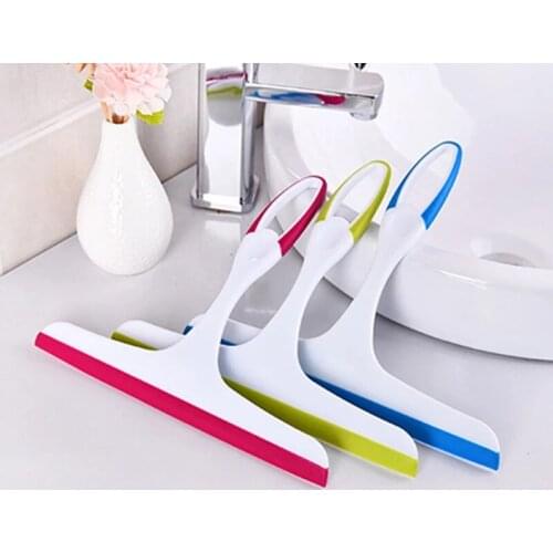 1pcs Double-sided Window Wiper Soft Rubber Wear-resistant Glass Cleaning Tool For Bathroom Tile Car Windshield Home Accessories