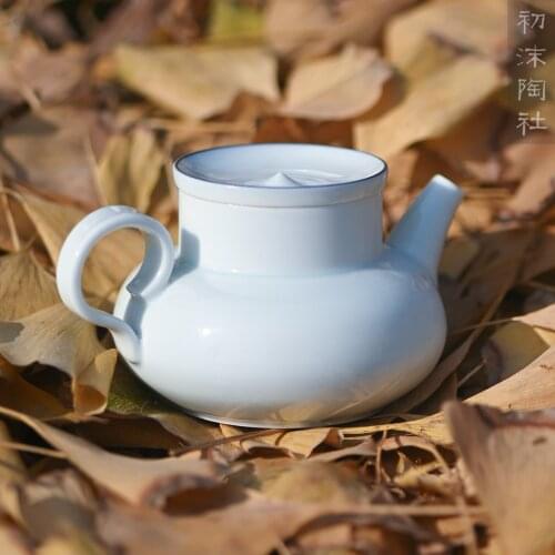 Of the jingdezhen blue and white porcelain pot teapot small filter ceramic kung fu tea set household single pot