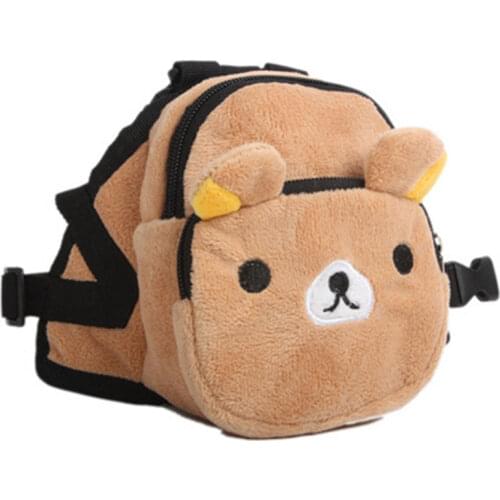 Dourable Cartoon Pet Dog Canvas Backpack Cat Cute Multifunction School Bag Puppy Travel Carrier Bags Pets Backpack Supplies