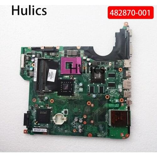 Hulics Original 482870 DV5 mainboard For HP DV5-1000 DV5-1100 DV5 482870-001 laptop motherboard board