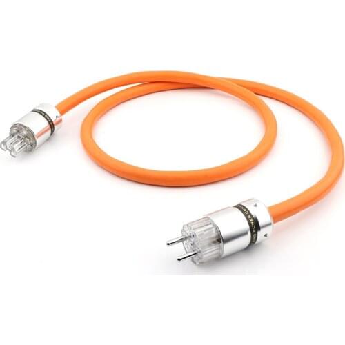 LINN K800 5N OFC Pure Copper European standard Power Connector EU Schuko Power Cord HIFI
