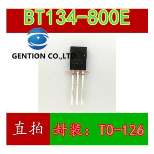 20PCS BT134-800E bidirectional thyristor TO-126 in stock 100% new and original