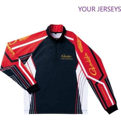 New Gamakatsu Professional Hiking Climbing Clothes Fishing Anti UV Anti Mosquit Breathable Quick Dry Men Big Size Fishing Shirts