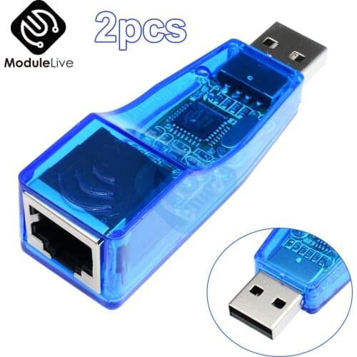 Ethernet Network Card RJ45 USB 2.0 for Windows XP/Vista 7 8 10 a for Lan Network RJ 45 PC Portable Converter Adapter 10/100Mbps