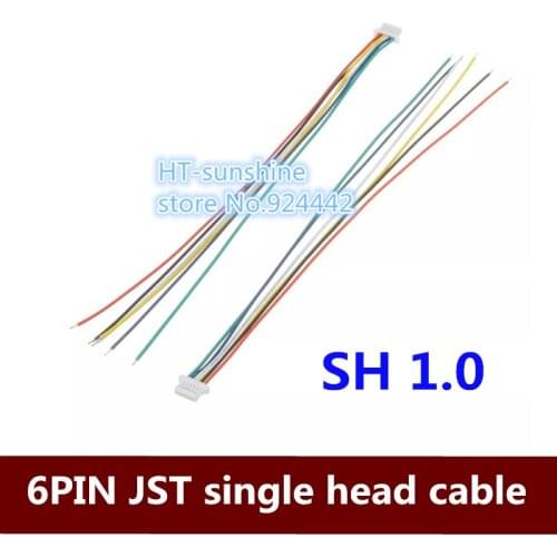 SH1.0 terminal line 6PIN JST single head connection line circuit board connection line Support customization