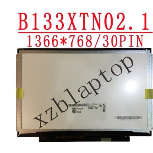 B133XTN02.1 13.3" inch 30 pins 1366x768 For Dell Vostro 3350 E3330 E3340 LCD Screen Display
