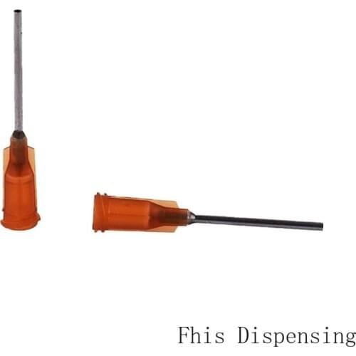 1 Inch 15G PP Luer Lock Tubing Length Precision S.S Dispense Blunt Tips Pack of 30