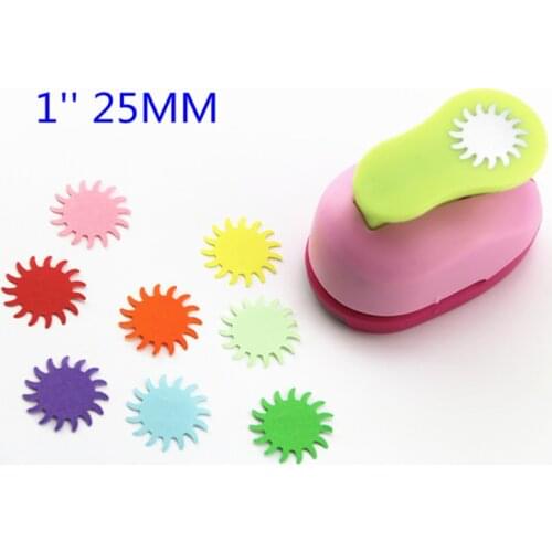 1 inch sun design eva foam punch paper puncher scrapbooking cutter hole punch craft punch for DIY artwork