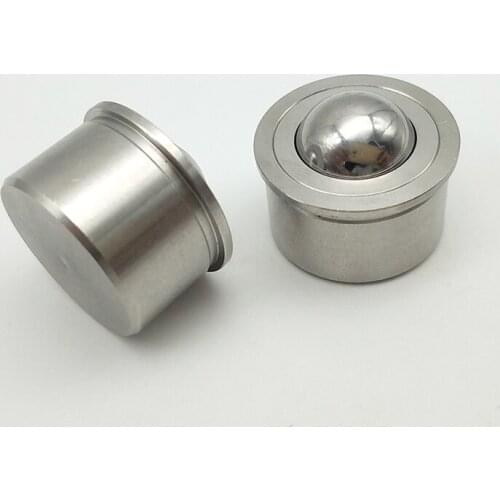 1pcs M18-M30 press-in bead positioning screws screw steps steel ball head universal roller plunger bolts bolt 10mm-17mm long