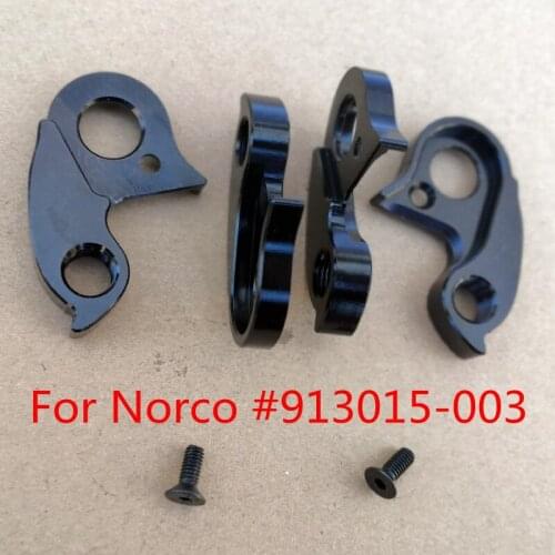 2pc CNC Bicycle rear derailleur hanger For Norco #913015-003 Fluid FS Torrent HT Optic Carbon Sasquatch FAT Sight Alloy dropout