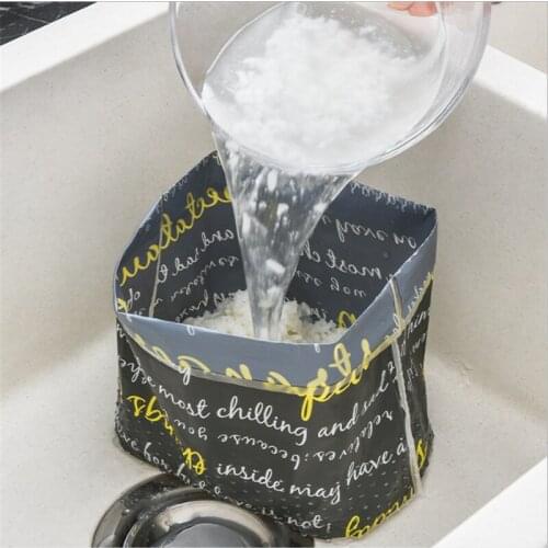 20pc Kitchen Drain Bag Sink Trash Bag Kitchen Accessories Gadgets Anti-clogging Kitchen Meal Filter Mesh Bag Kitchen Products