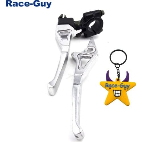 Aluminum Brake Clutch lever For Chinese Motorcycle Pit Dirt Bike SSR CRF50 KLX110 50cc 70cc 90cc 110cc 125cc 140cc 150cc 160cc