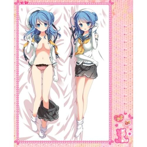 Anime Cartoon Collection Double Bolster Hugging Pillow Case Cover No.64016