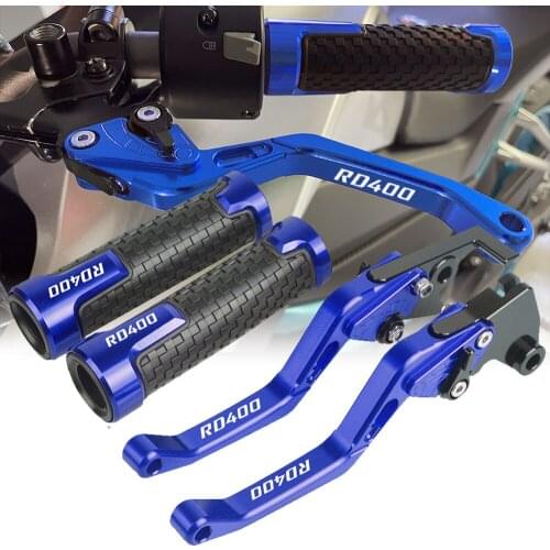 Motorcycle Clutch Brake Lever CNC Aluminum Adjustable Brake Handle Clutch Levers FOR YAMAHA RD400 RD 400 1976 1977 1978 1979