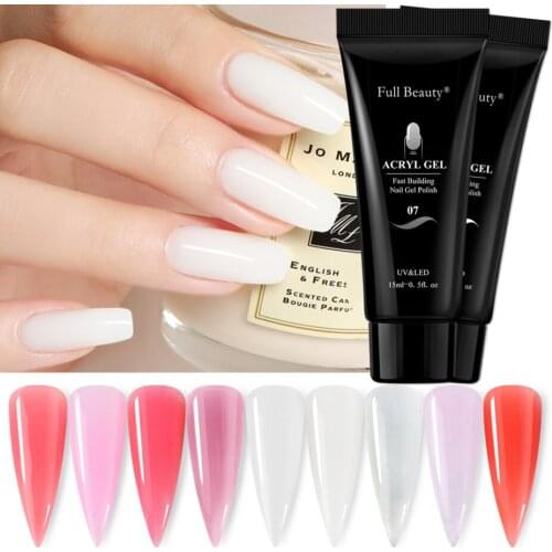 Full Beauty Transparent Gel Nail Polish