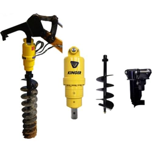 Auger Drive Unit Earth Drill Hydraulic Earth Auger for Excavator