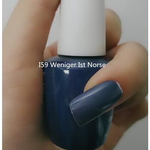 I59 Less Is Norse 15ml UV LED Gel Polish Vernis Permanent Lasting Shine opies Nail Art (need lamp dry)
