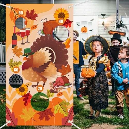 3 Bean Bag Toss Game Baby Kids Outdoor Family Games Thanksgiving Feativals Decorations Best Gift Party For Children