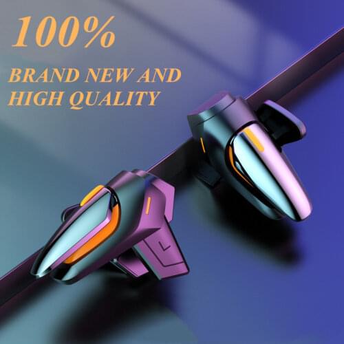 Mobile Gaming for PUBG Game Controller Trigger Gamepad L1R1 Free Fire Shooting Key Aim Button Joystick for IPhone Android Phone