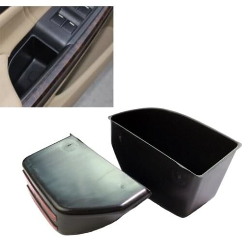 JEAZEA 2Pcs Car Styling Rear Door Armrest Secondary Cargo Storage Box Container Holder For Honda Accord 2008 2009 2010 2011 2012