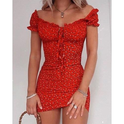 JLFPGV Off-the-shoulder Summer Dresses