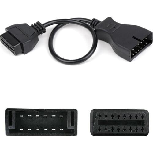 Convertor Adapter Cable Diagnostic Scanner OBD 12 Pin OBD1 to 16 Pin OBD2 Convertor Adapter Cable Diagnostic Scanner