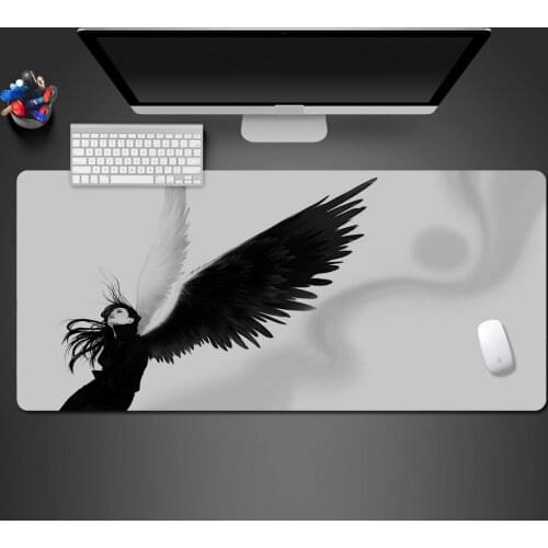 Beautiful Black Girl Mouse Pad Super Good Quality Washable Mousepad Game Players Mat To Gaming Mouse Pad Rubber DeskMats