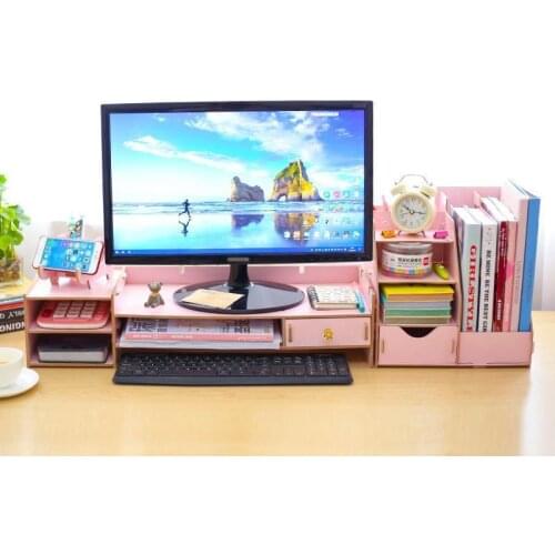 Nordico Plate Small Home Organization And Storage Computer Display Stand Prateleira Repisas Estantes Shelf Organizer Shelves