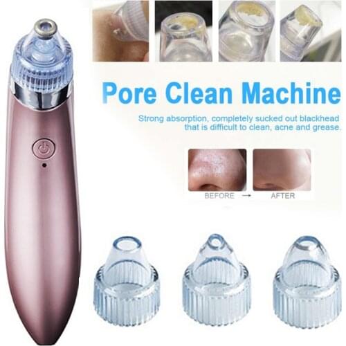 Newest Pro Vacuum Pore Cleaner Blackhead Remover Electric Acne Clean Exfoliating Cleansing Comedo Suction Facial Beauty Machine