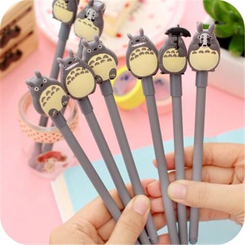 New Kawaii Cartoon Totoro ballpoint Gel pens Cute Creative Stationery For Students School Supplies pen