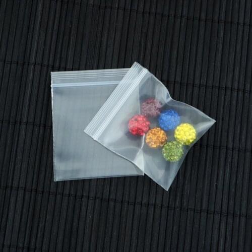 Thick Bag !Free Shipping! Packing Bags !300pcs/lot (3.5cm*4.5cm) Clear Resealable Plastic Bags PE Zip Lock Bags thickness:0.2mm