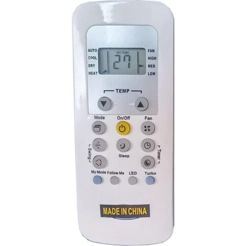 Remote Control Replace For Carrier Air Conditioner RG56V/BGEF RG56/BGEF-CA RG56/BGEFU1-CA RG56/BGEF-CAEG RG56/BGEF RG56N/R1