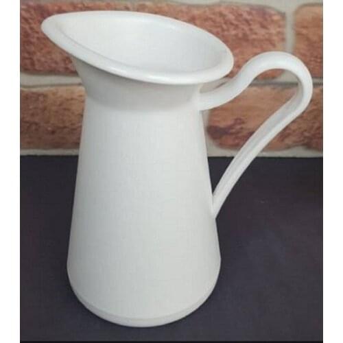 Modern Italian Vazo White Plastic 17 cm vase jarrón ваза vaso مزهرية