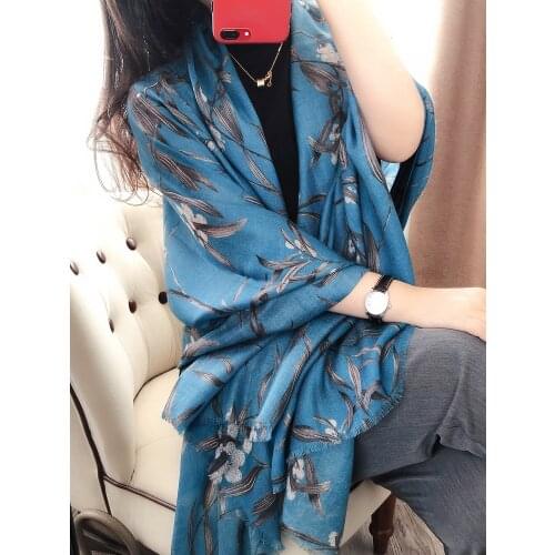 So beautiful! Cashmere scarf female winter high-end finger cashmere long style plus shawl dual-use