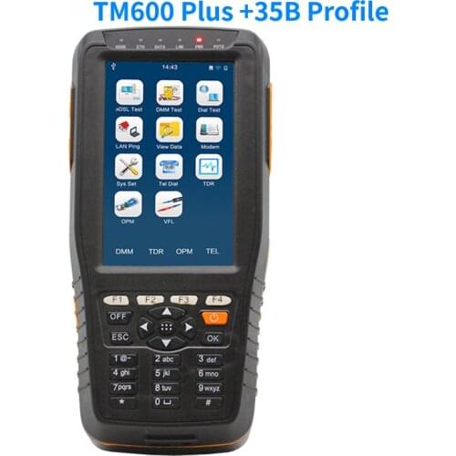 TM-600 Plus 35B Profile TM-600 ADSL2+ Tester specially designed for xDSL line test multifunction tester with smart size