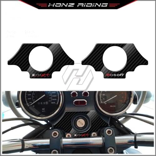 For BMW Motorrad R1150R 2001-2005 3D Carbon-look Upper Triple Yoke Defender