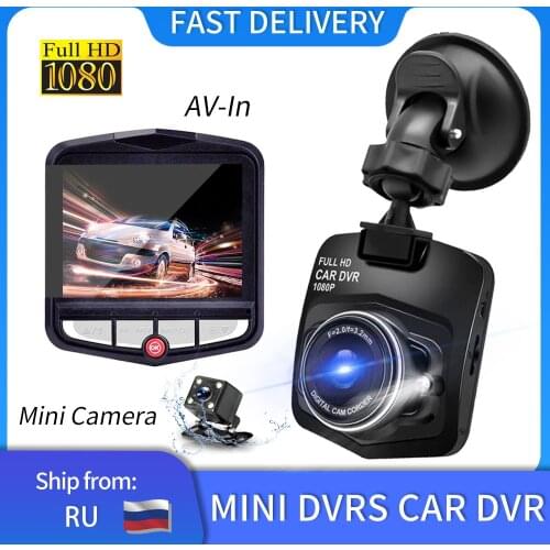 2.4 Inch Full HD 1080P Portable Mini Car DVRs Dashcam Cycle Recording Night Vision Wide Angle Video Registrator Auto Camera