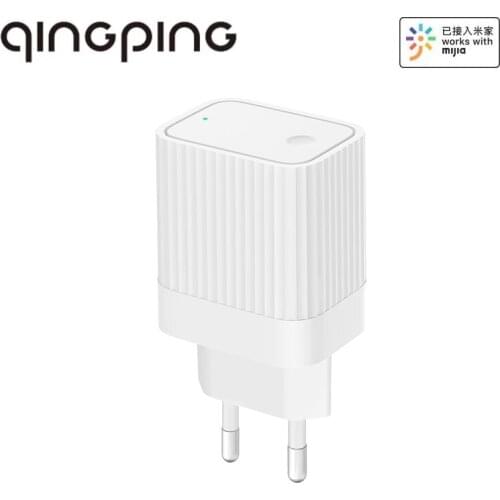 Qingping Gateway Bluetooth Sub-Device Smart Linkage Home Device Compatible with Xiaomi Mijia APP Bluetooth WiFi Control Mi Home